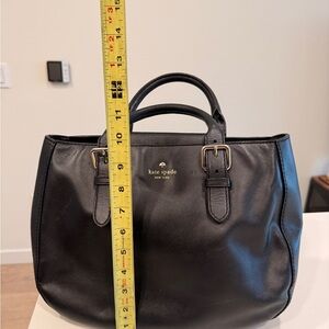 Kate Spade Black Leather Tote